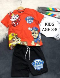 PAW PATROL 2PIECE WITH SHORT KIDS SET KB0021