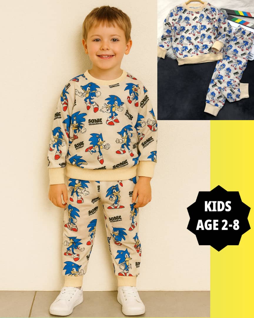 KIDS SETS BEIGE SONIC KB009
