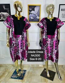 Jolade Ankara Dress EKY018(A-B)