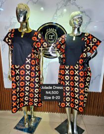 Jolade Ankara Dress EKY032(A-D)