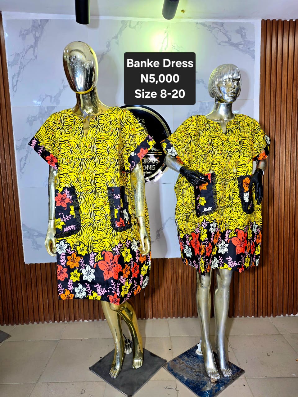 Banke Ankara Dress KPK012(A-C)
