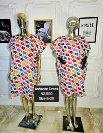 Ashante Ankara Dress GTC006(A-B)