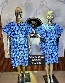 Ashante Ankara Dress GTC002(A-B)