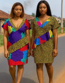 Bisade Ankara Dress MCT001(A-F)