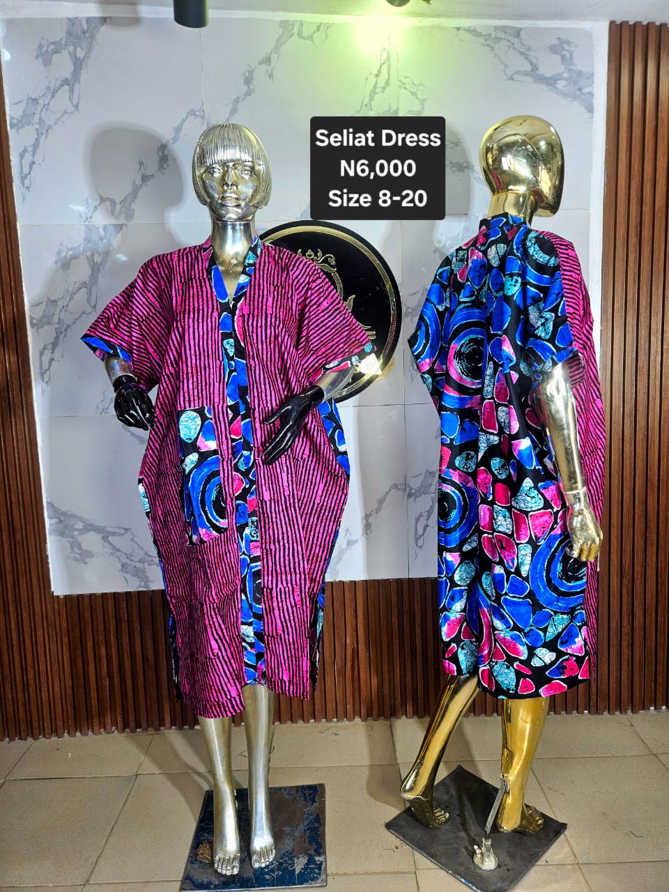 Seliat Ankara Dress SUY002(A-C)