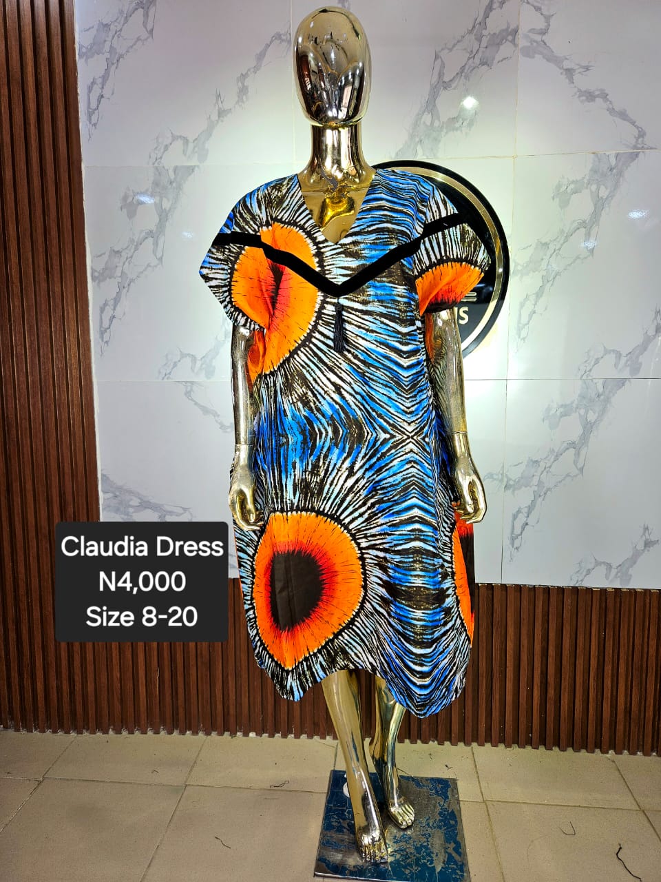 Claudia Ankara Dress PXI001