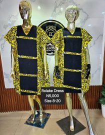 Rolake Ankara Dress CFO001