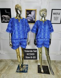 YOLANDA ANKARA SHORT & TOP SET LSF019