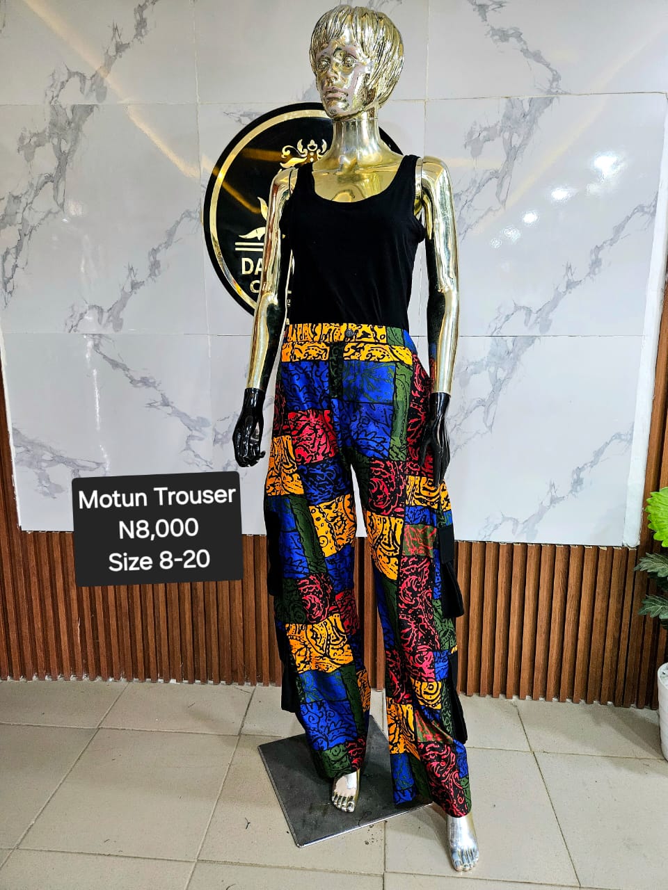 MOTUN ANKARA TROUSER COF001
