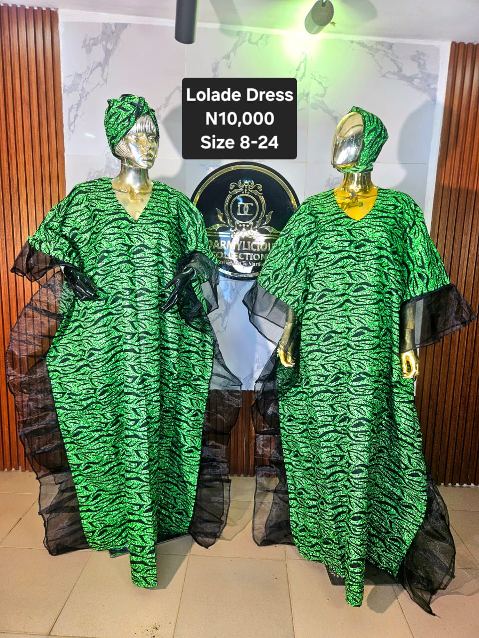 Lolade Ankara Dress DPR006