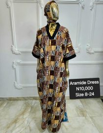 Aramide Ankara Dress NFA005