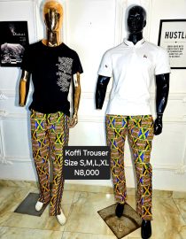 KOFFI MAN ANKARA TROUSER QMP003(A-B)