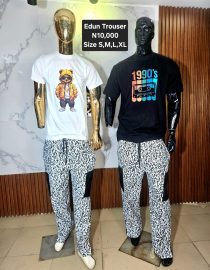 EDUN MAN BAGGY TROUSER DMF033(A-B)