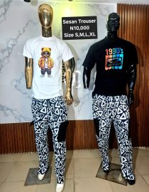SESAN MAN BAGGY TROUSER DMF003(A-D)