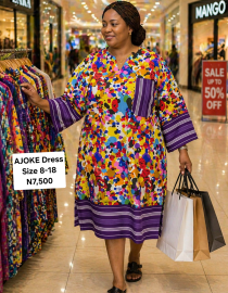 AJOKE DRESS BVL005