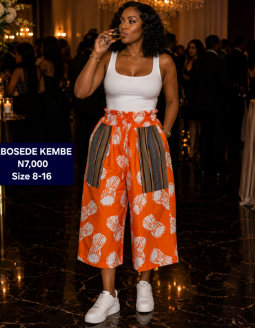 ABOSEDE KEMBE TROUSER KDM007(A-B)