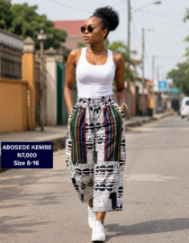 ABOSEDE KEMBE TROUSER KDM005(A-B)